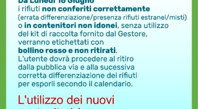 Locandina Rifiuti Non Conformi Locandina Rifiuti Non Conformi