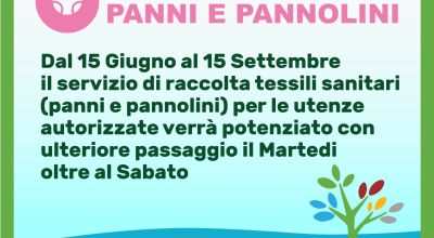 Ritiro Panni Estivo Ritiro Panni Estivo
